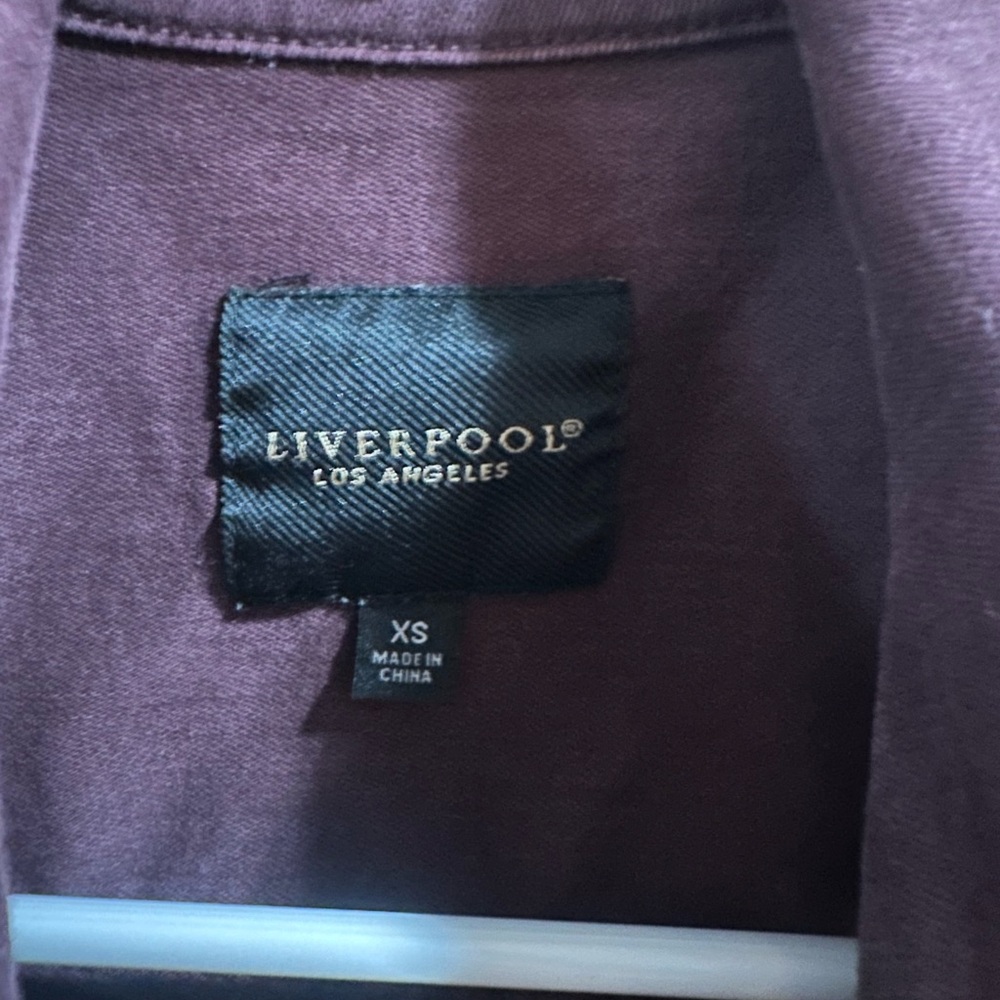 Liverpool Women's Purple Jean Jacket - Picture 2 of 6